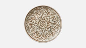 SOULMATE SIENNA DEEP PLATE ROUND COUPE 21cm HEART & SOUL GERMANY