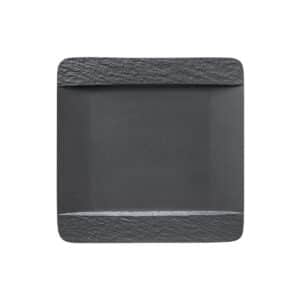 THE ROCK BLACK SHALE ΠΙΑΤΕΛΑ ΤΕΤΡΑΓΩΝΗ 28ΕΚ. ΠΟΡΣΕΛΑΝΗ  VILLEROY & BOCH®