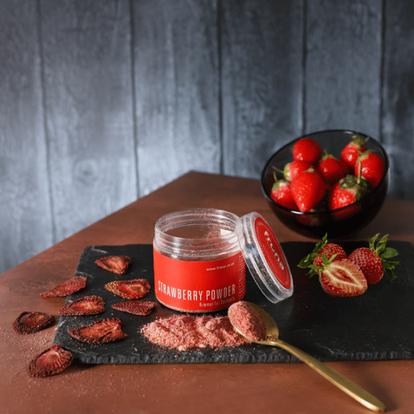 FRONA ΑΠΟΞΗΡΑΜΕΝΗ ΠΟΥΔΡΑ RIMMING STRAWBERRY 100GR - Image 2