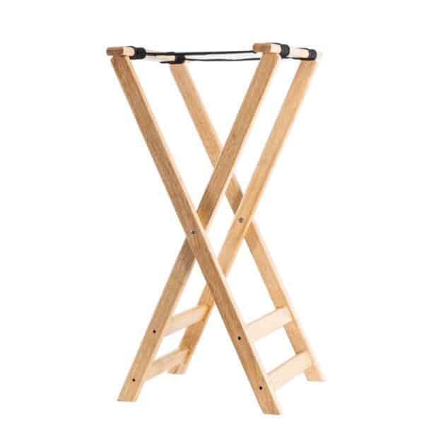 TRAY STAND "NATURAL WOOD" 43cm x 39.5cm x 83cm  TABLECRAFT - Image 2
