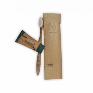 Kit οδοντικής περιποιησης οδοντόβουρτσα  µε 40% εκχύλισµα ρυζιού3ml  µε οδοντόκρεµα 100τμχ