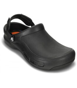 CROCS BISTRO WORK BLACK-ORANGE  CLOG